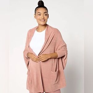 NWT Barefoot Dreams CozyChic Ultra Lite Blanket Wrap.  Terra. Size S/M
